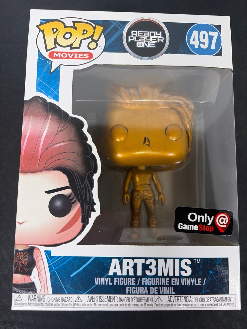 Funko Pop! Movies Art3mis Bronze #497 GameStop Exclusive Ready Player One